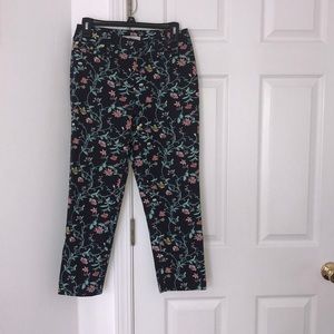 Floral dress pants